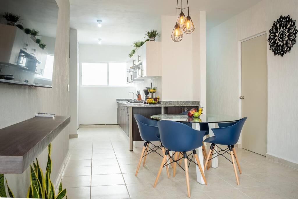דירות פלאייה דל כרמן Depto 2 Rec. Con Vista A La Piscina En C. Privada מראה חיצוני תמונה