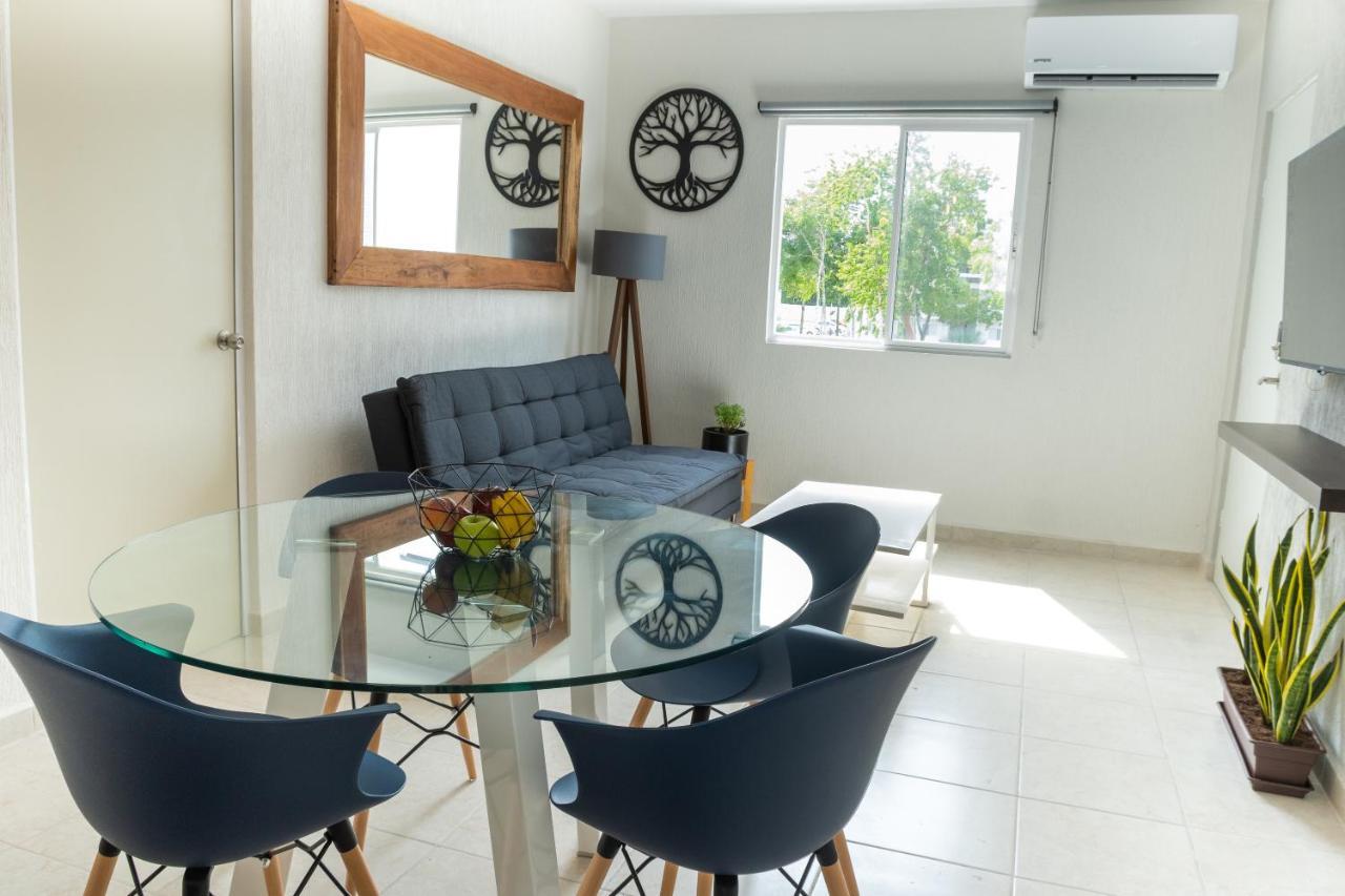 דירות פלאייה דל כרמן Depto 2 Rec. Con Vista A La Piscina En C. Privada מראה חיצוני תמונה